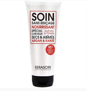 Soin capillaire pour cheveux secs au karité sans rinçage